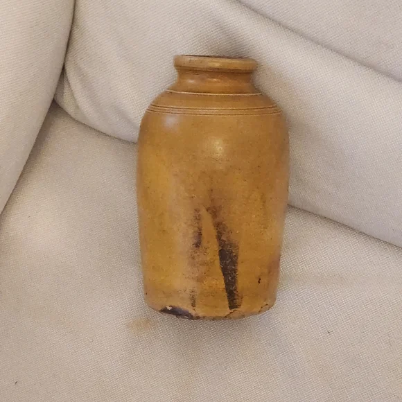 Vintage Brown Ceramic Vase - Picture 1 of 5
